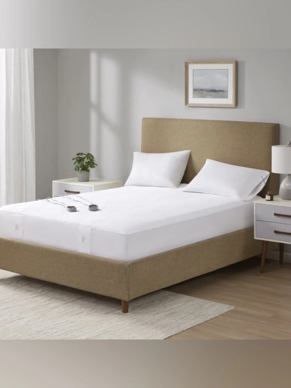New Beauty Rest Cool Touch Heated Mattress Pad Size Twin XL New in Box
